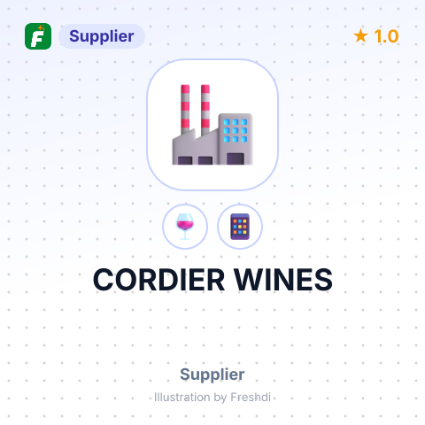 CORDIER WINES – summary card, no photo uploaded yet