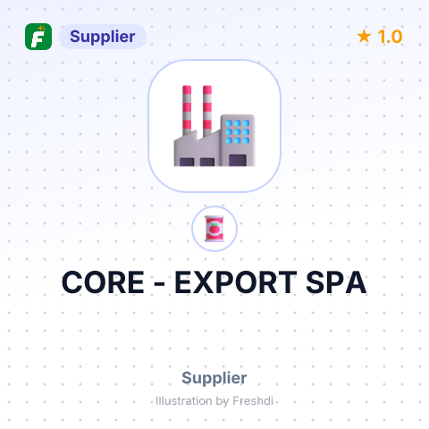 CORE - EXPORT SPA – summary card, no photo uploaded yet