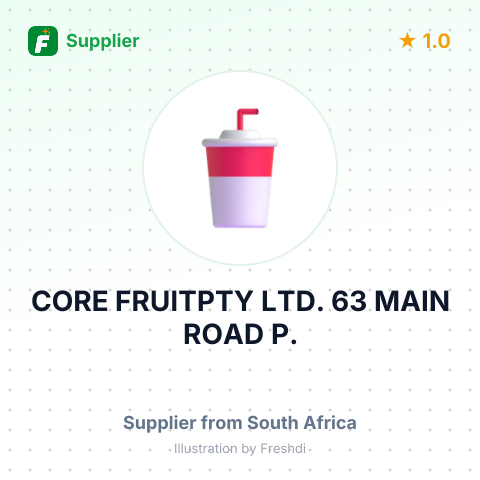 CORE FRUITPTY LTD. 63 MAIN ROAD P. – summary card, no photo uploaded yet
