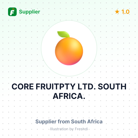 CORE FRUITPTY LTD. SOUTH AFRICA. – summary card, no photo uploaded yet