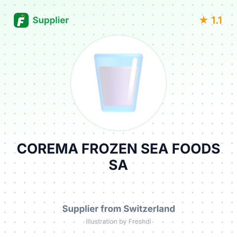 COREMA FROZEN SEA FOODS SA – summary card, no photo uploaded yet