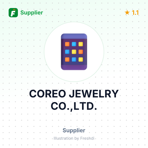 COREO JEWELRY CO.,LTD. – summary card, no photo uploaded yet