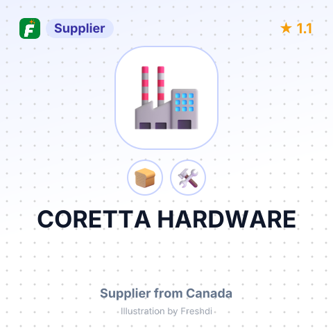 CORETTA HARDWARE – summary card, no photo uploaded yet