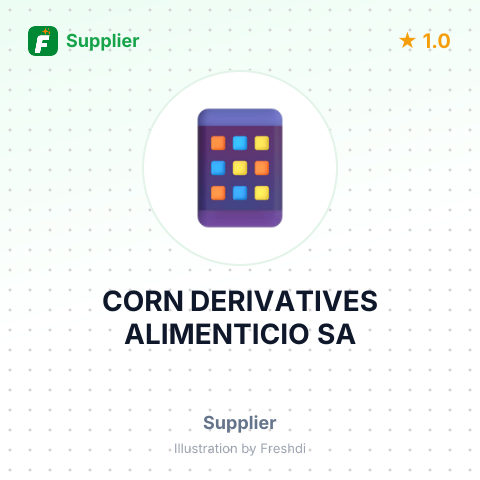 CORN DERIVATIVES ALIMENTICIO SA – summary card, no photo uploaded yet