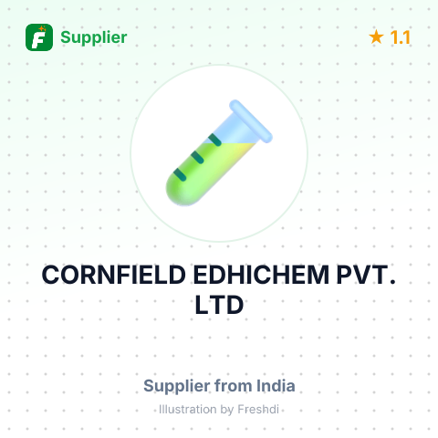 CORNFIELD EDHICHEM PVT. LTD – summary card, no photo uploaded yet