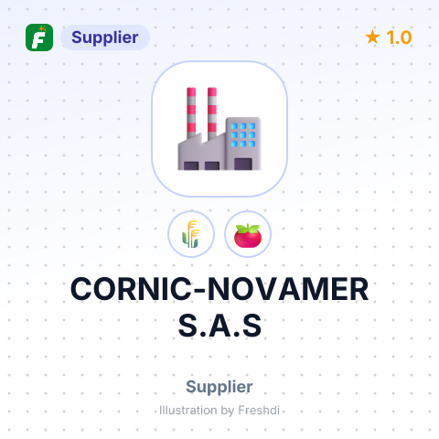 CORNIC-NOVAMER S.A.S – summary card, no photo uploaded yet