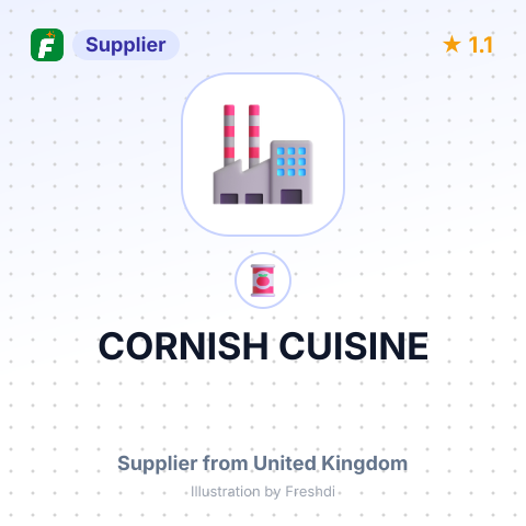 CORNISH CUISINE – summary card, no photo uploaded yet