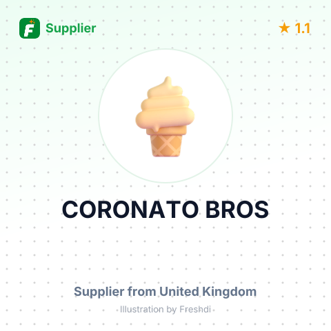 CORONATO BROS – summary card, no photo uploaded yet