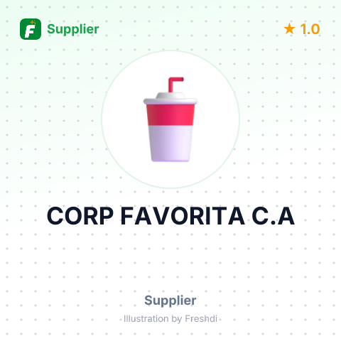 CORP FAVORITA C.A – summary card, no photo uploaded yet