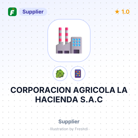 CORPORACION AGRICOLA LA HACIENDA S.A.C – summary card, no photo uploaded yet