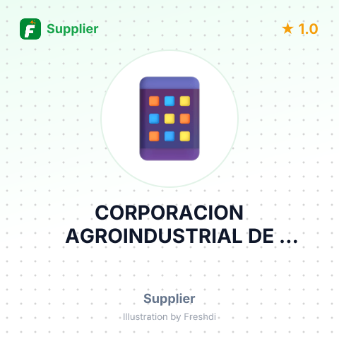 CORPORACION AGROINDUSTRIAL DE COLOMBIA S.A.S – summary card, no photo uploaded yet