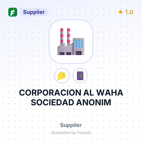 CORPORACION AL WAHA SOCIEDAD ANONIM – summary card, no photo uploaded yet