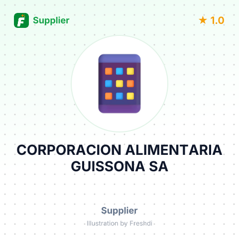 CORPORACION ALIMENTARIA GUISSONA SA – summary card, no photo uploaded yet