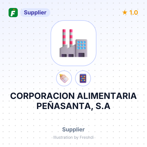 CORPORACION ALIMENTARIA PEÑASANTA, S.A – summary card, no photo uploaded yet