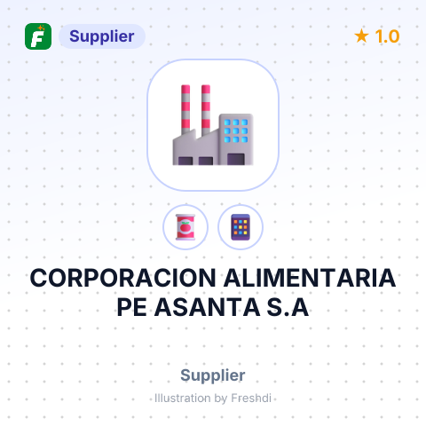 CORPORACION ALIMENTARIA PE ASANTA S.A – summary card, no photo uploaded yet