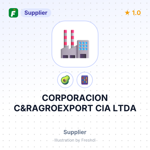 CORPORACION C&RAGROEXPORT CIA LTDA – summary card, no photo uploaded yet