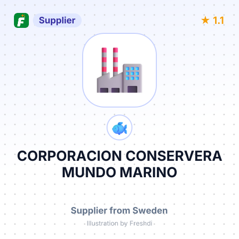 CORPORACION CONSERVERA MUNDO MARINO – summary card, no photo uploaded yet