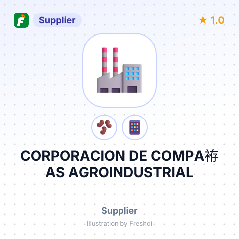 CORPORACION DE COMPA袸AS AGROINDUSTRIAL – summary card, no photo uploaded yet