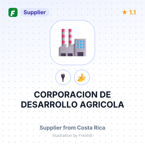 CORPORACION DE DESARROLLO AGRICOLA – summary card, no photo uploaded yet