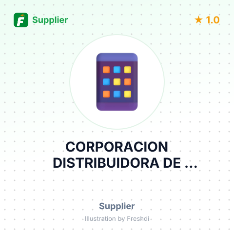 CORPORACION DISTRIBUIDORA DE ALIMENTOS S.A – summary card, no photo uploaded yet