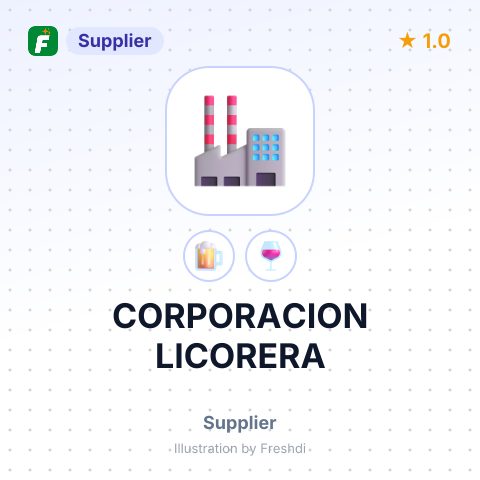 CORPORACION LICORERA – summary card, no photo uploaded yet