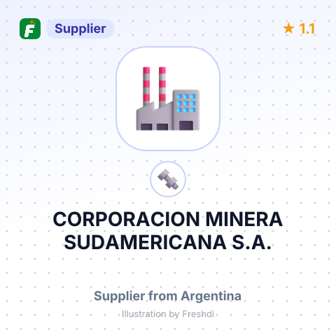 CORPORACION MINERA SUDAMERICANA S.A. – summary card, no photo uploaded yet