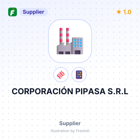 CORPORACIÓN PIPASA S.R.L – summary card, no photo uploaded yet