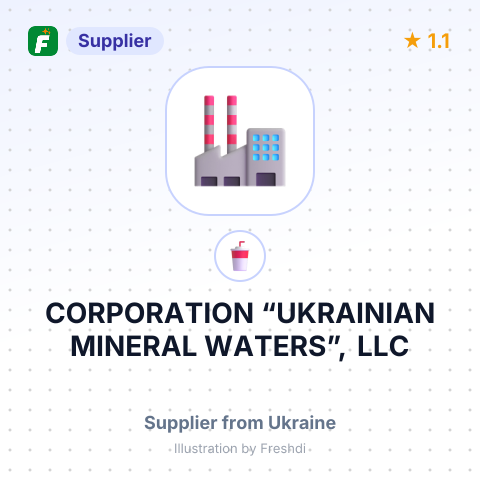 CORPORATION “UKRAINIAN MINERAL WATERS”, LLC – summary card, no photo uploaded yet