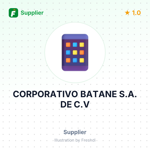 CORPORATIVO BATANE S.A. DE C.V – summary card, no photo uploaded yet