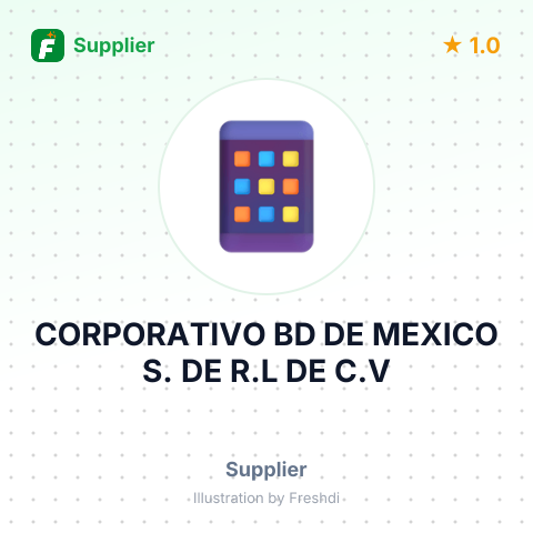CORPORATIVO BD DE MEXICO S. DE R.L DE C.V – summary card, no photo uploaded yet