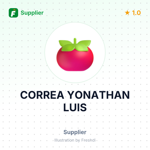 CORREA YONATHAN LUIS – summary card, no photo uploaded yet