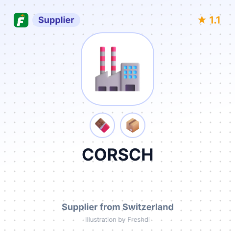 CORSCH – summary card, no photo uploaded yet