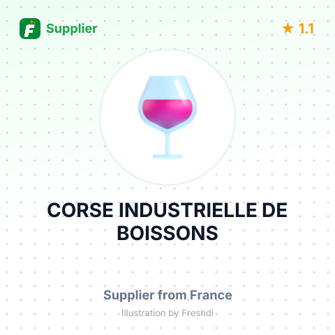 CORSE INDUSTRIELLE DE BOISSONS – summary card, no photo uploaded yet