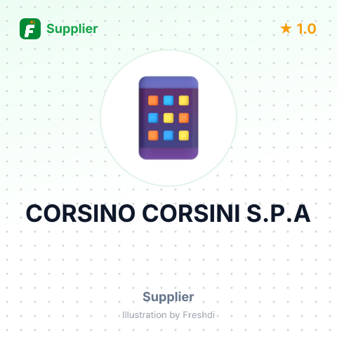 CORSINO CORSINI S.P.A – summary card, no photo uploaded yet