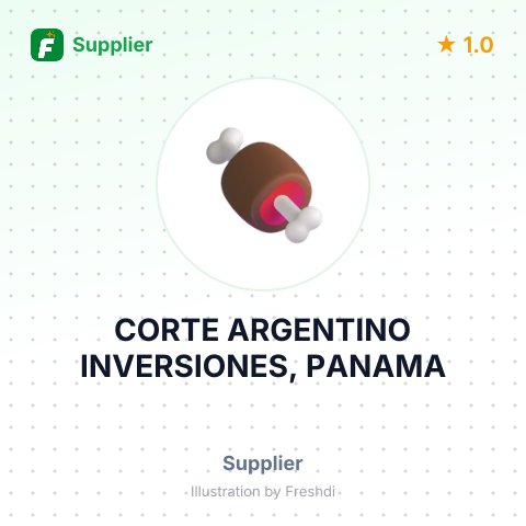 CORTE ARGENTINO INVERSIONES, PANAMA – summary card, no photo uploaded yet