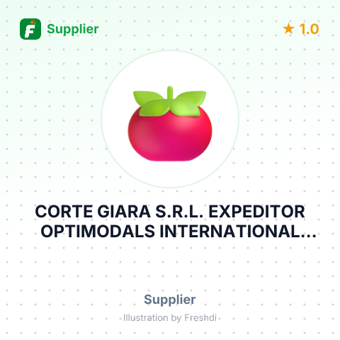 CORTE GIARA S.R.L. EXPEDITOR OPTIMODALS INTERNATIONAL RENCENU – summary card, no photo uploaded yet