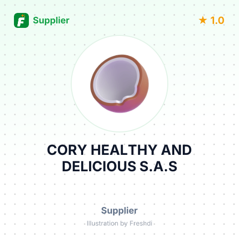 CORY HEALTHY AND DELICIOUS S.A.S – summary card, no photo uploaded yet
