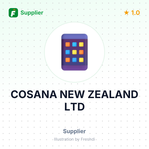 COSANA NEW ZEALAND LTD – summary card, no photo uploaded yet