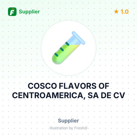 COSCO FLAVORS OF CENTROAMERICA, SA DE CV – summary card, no photo uploaded yet