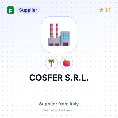 COSFER S.R.L. – summary card, no photo uploaded yet