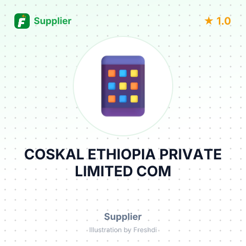 COSKAL ETHIOPIA PRIVATE LIMITED COM – summary card, no photo uploaded yet