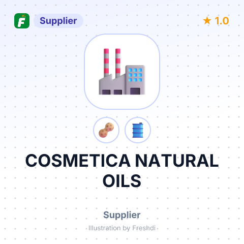 COSMETICA NATURAL OILS – summary card, no photo uploaded yet