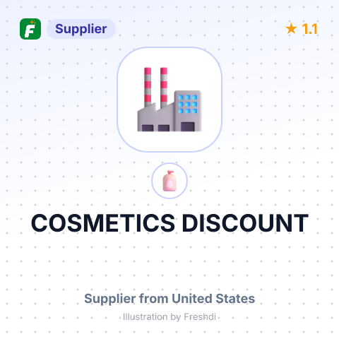 COSMETICS DISCOUNT – summary card, no photo uploaded yet