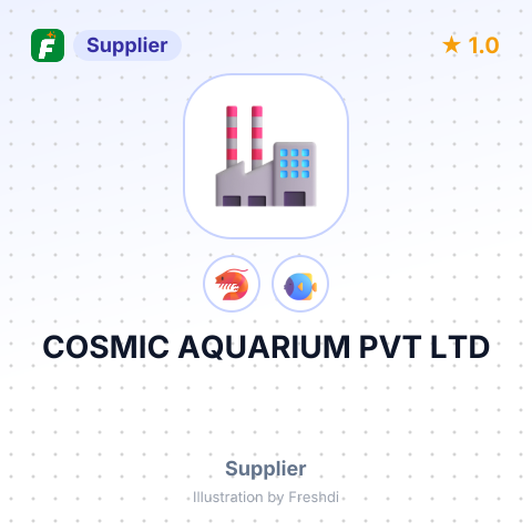 COSMIC AQUARIUM PVT LTD – summary card, no photo uploaded yet
