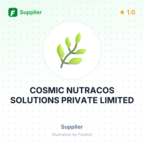 COSMIC NUTRACOS SOLUTIONS PRIVATE LIMITED – summary card, no photo uploaded yet
