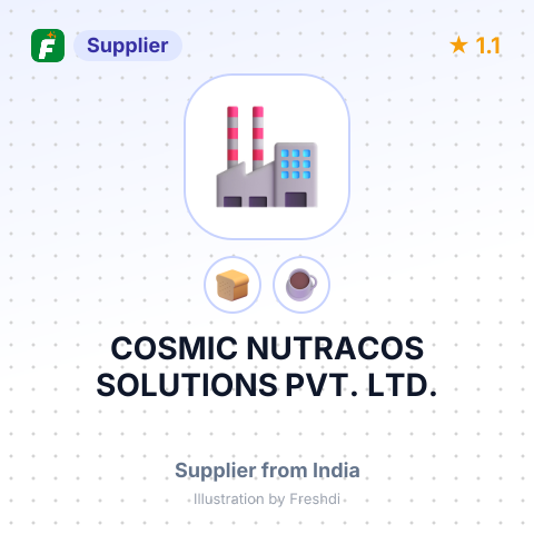 COSMIC NUTRACOS SOLUTIONS PVT. LTD. – summary card, no photo uploaded yet