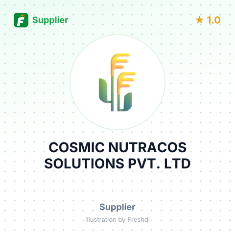 COSMIC NUTRACOS SOLUTIONS PVT. LTD – summary card, no photo uploaded yet