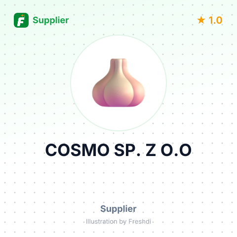 COSMO SP. Z O.O – summary card, no photo uploaded yet