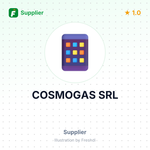 COSMOGAS SRL – summary card, no photo uploaded yet