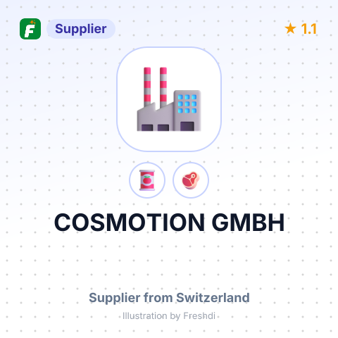 COSMOTION GMBH – summary card, no photo uploaded yet